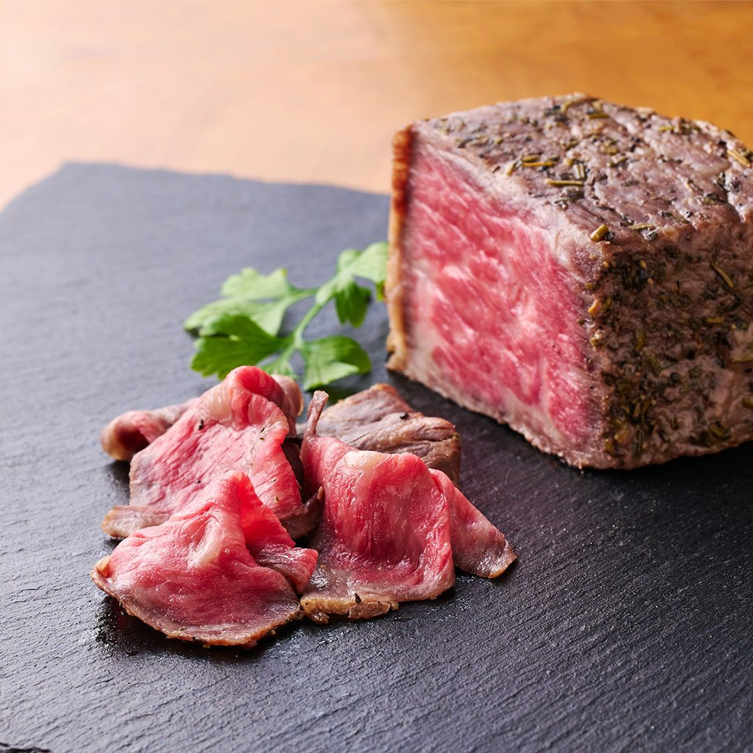 黒毛和牛のローストビーフ