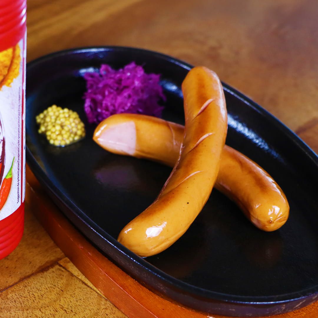 絹挽きソーセージ